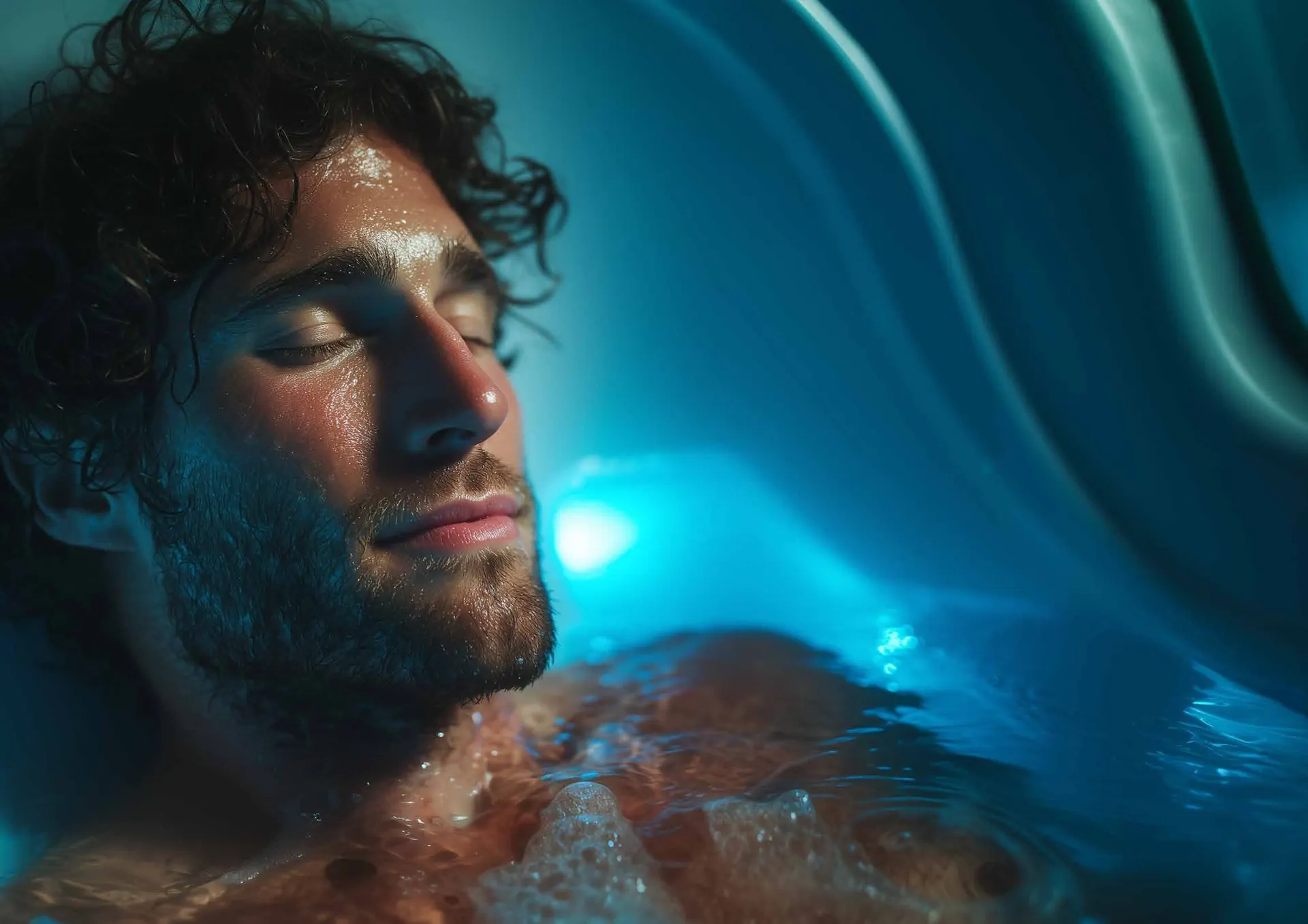 Sensory deprivation and recovery suite at DAMAC District
